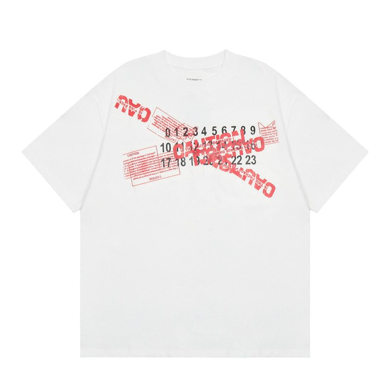 Maison Margiela T-Shirts Crew Neck Loose Short Sleeve T-Shirt