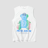 Nasa T Shirt Summer Sleeveless Basketball T-Shirt