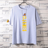 Basketball Sports T Shirt Nba Kobe No. 24 James No. 23 Short Sleeve T-Shirt Men Loose Leisure Sports