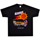 Basket Ball Star T Shirt Basketball Washed Distressed Devin Booker Short Sleeve Loose-Fitting Pure Cotton T-Shirt