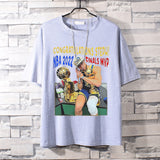 Basketball Sports T Shirt Loose Short Sleeve T-Shirt Boys Handsome Warrior Curry Basketball Sports Half Sleeve