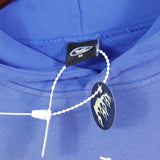 Mens trendy Hoodie & Pants Wash water do old print casual hoodie sweatpants