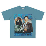 Film Star T Shirt Movie Dead Society Loose Retro Street Cotton T-shirt Men and Women