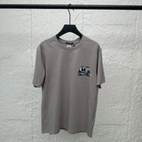 Cp Company T Shirts Casual Cotton Printing Loose