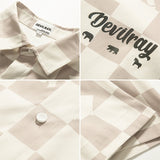 Men Shirts Summer Short Sleeve Shirt Men's American Style Loose Coat