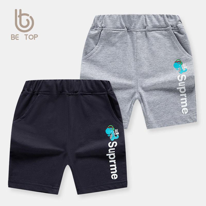 Boy Shorts Boys' Shorts Baby Outerwear Fashionable Casual Pants Children's Shorts Summer Korean Style