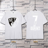 Basketball Sports T Shirt Short-Sleeved T-Shirt Men'S Loose Casual Sweatshirt Trendy Kobe James Curry Owen