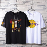Basketball Sports T Shirt Kobe No. 24 Cotton Short-Sleeved T-Shirt Male Student Loose Leisure Sports