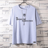 Basketball Sports T Shirt Short-Sleeved T-Shirt Men'S Magic Mcgrady No. 1 Basketball Sports Training Wear Student Loose