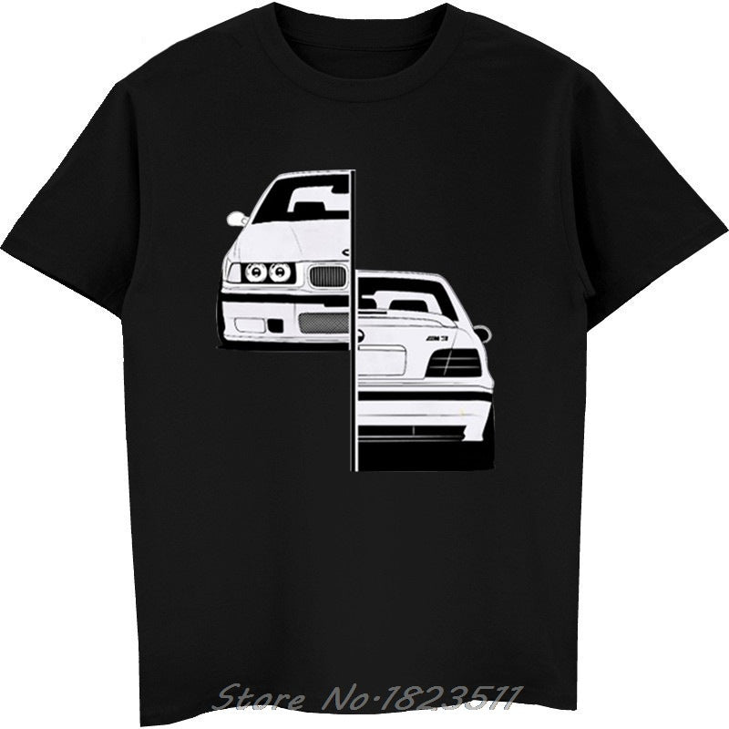 Men's T-shirt anime print
