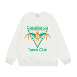 Casablanca Sweatshirts Autumn and Winter Sweater Men