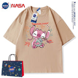 Nasa T Shirt T-Shirt Baby Boy And Girl Summer Top Loose-Fitting Pure Cotton Short Sleeves