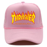 Thrasher Hat THRASH Breathable Truck Cap Baseball Cap Cap
