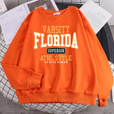 Trend Casual Woman Pullover Florida Superior Athl Hoodie