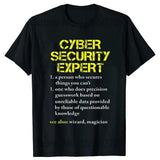 T-shirt Cybersecurity Programmer Men