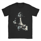 Men's Kurt Cobain Guitar T Shirts Cotton Clothes Amazing