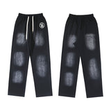 Mens trendy Hoodie & Pants Wash Water Make Old Hoodies Sweater Trousers