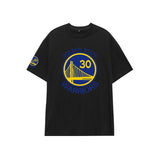 Basketball Sports T Shirt Curry Sports Short-Sleeved T-Shirt Male Student Loose-Fitting Plus Size Half-Length Sleeves