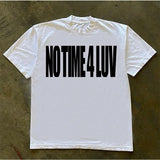 American Hip-hop Punk Unisex Tops Casual Harajuku Pure
