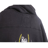 Rhude Hoodie Retro Rhude High Street Line Butterfly Print Casual OS Loose Sweater