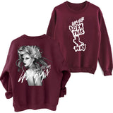 Lady Gaga Born This Way Sweatshirt Round Neck