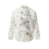 Unisex Shirts Our Legacy Floral Printed Loose Shirts