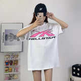 Hellstar T Shirt Casual Loose