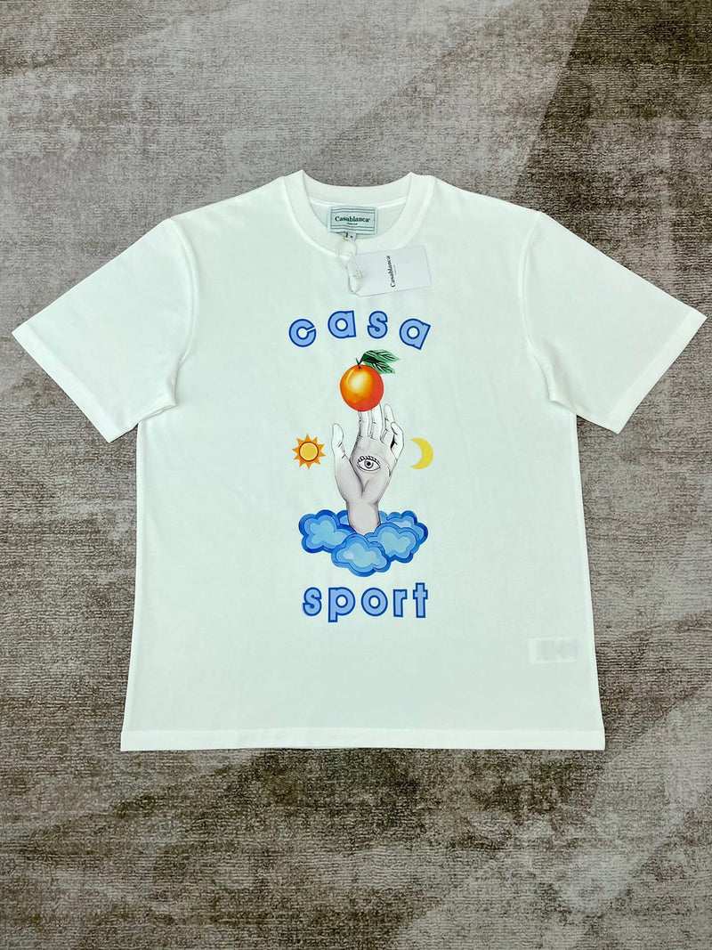 Casablanca T Shirts Fashion Loose Tee