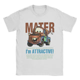 Men's Cars Im Lightning Mcqueen T Shirts  Cotton Tops Crazy