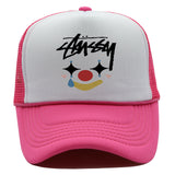 Stussy Hat Personality Fashion Printed Baseball Cap Outdoor Leisure Shade Sun Protection