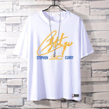 Basketball Sports T Shirt Pure Cotton Curry Basketball Sports Breathable Short Sleeve T-Shirt For Men