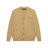 Ralph Lauren Knitted sweaters small cardigan sweater women's V-neck single-breasted long-sleeved knitted sweater