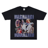 Film Star T Shirt Hamazaki Step Poster Commemorative Edition Loose Retro Street Cotton T-shirt Men and Women