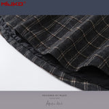 MIJKO Mens Jacket Plaid jacket
