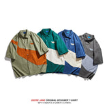 Men Shirts Summer Cotton Short Sleeve Shirt Coat Men