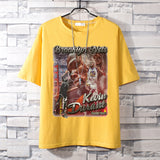 Basketball Sports T Shirt Loose Basketable Nets Durant Korean Style Trendy Printing Basketball Sport Short Sleeve T-Shirt Men