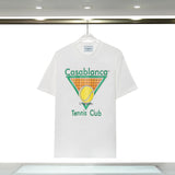 Casablanca T Shirts Fashion Casual Crew Neck Tee