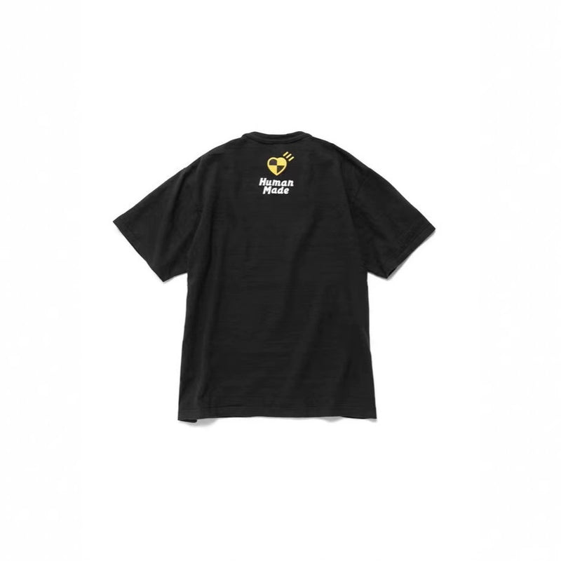 Men T-shirts HUMAN Robot Cat Printed Short Sleeve T-Shirt