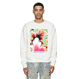 Purple Brand Sweatshirt Loose Crew Neck Sweater