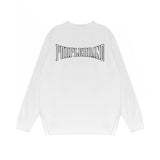 Purple Brand Long Sleeve T-Shirt Fashion Loose Long Sleeve Top