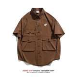 Men's Shirts Men's Short-Sleeved T-shirt Summer Versatile Casual