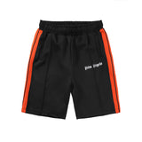 Palm Angels Shorts Casual Multicolor Striped Shorts Sports Fifth Pants