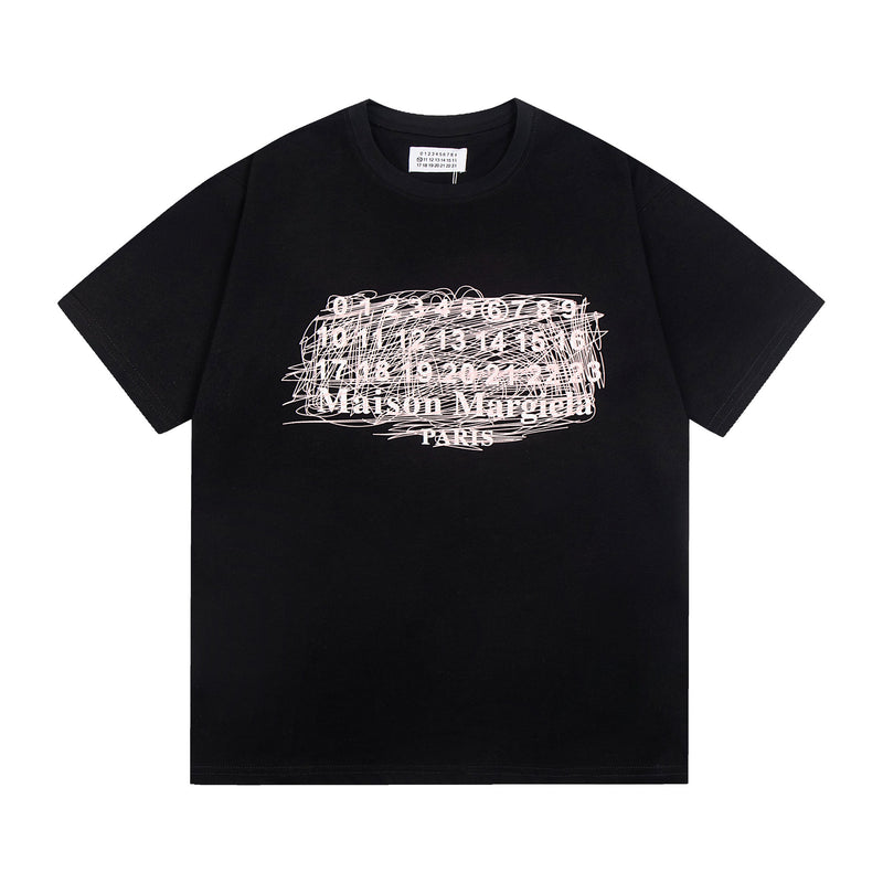 Maison Margiela T-Shirts Crew Neck Loose Short Sleeve T-Shirt