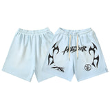 Men Shorts Wash and Do Old Casual Shorts Summer