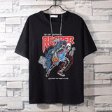 Basketball Sports T Shirt Short-Sleeved T-Shirt Men'S Lakers Kobe Loose Large Size Top Student