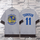 Basketball Sports T Shirt Curry 30 Thompson 11 Basketball Sports T-Shirt Student Loose Casual Breathable Short Sleeve Men