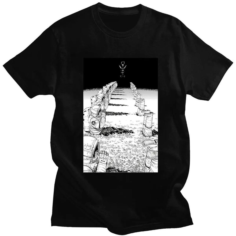Chainsaw Man T-Shirt Men Women  Cotton Plus Size Oversized