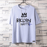 Basketball Sports T Shirt Summer Loose Short Sleeves T-Shirt Men'S Basketball Nets Owen Durant
