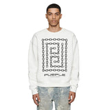 Purple Brand Sweatshirt Loose Crew Neck Sweater