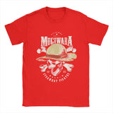 T-shirt MUGIWARA print short sleeve